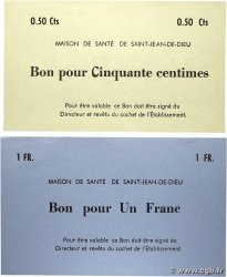 50 Centimes et 1 Franc FRANCE regionalismo e varie Paris 1920 