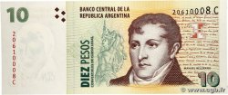 10 Pesos ARGENTINA  1998 P.348