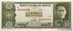 Lot de 13 Billets Lot BOLIVIA  1962 P.LOT