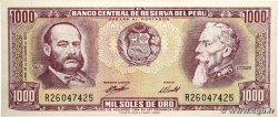 1000 Soles de Oro PERU  1970 P.105a