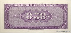 50 Centavos Oro RÉPUBLIQUE DOMINICAINE  1961 P.089a pr.NEUF