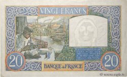 20 Francs TRAVAIL ET SCIENCE FRANKREICH  1940 F.12.11 VZ