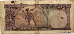 50 Lira TURQUIE  1960 P.166 B+