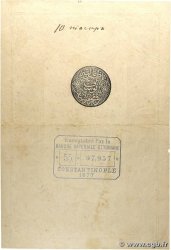 10 Kurush TURQUIE Constantinople 1877 P.048b TTB
