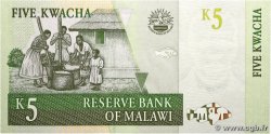 5 Kwacha MALAWI  2005 P.36 NEUF