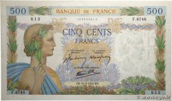 500 Francs LA PAIX FRANCE  1942 F.32.40
