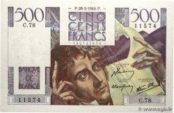 500 Francs CHATEAUBRIAND FRANCE  1946 F.34.05