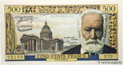 500 Francs VICTOR HUGO FRANCE  1955 F.35.05