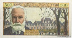 500 Francs VICTOR HUGO FRANCE  1955 F.35.05 F+