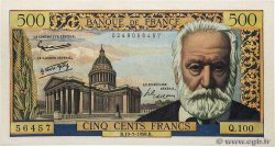 500 Francs VICTOR HUGO FRANCE  1958 F.35.09 XF