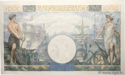 1000 Francs COMMERCE ET INDUSTRIE FRANCIA  1944 F.39.12 q.FDC