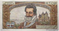50 Nouveaux Francs HENRI IV FRANCE  1961 F.58.06 AU