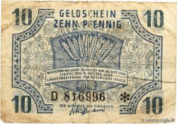 10 Pfennig GERMANY Coblenz 1947 PS.1005
