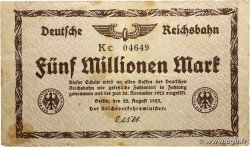 5 Millions Mark GERMANY  1923 PS.1013b