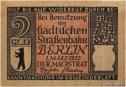 2 Mark GERMANY Berlin 1922 P.-