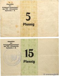 5 et 15 Pfennig Lot GERMANY  1918 PS.-