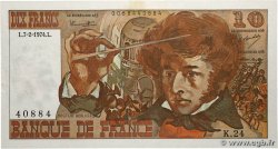 10 Francs BERLIOZ FRANCE  1974 F.63.03