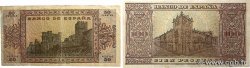 50 et 100 Pesetas Lot ESPAGNE  1938 P.112 et P.113 TB