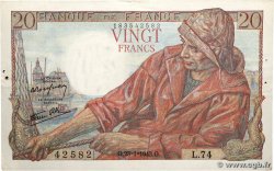 20 Francs PÊCHEUR FRANCE  1943 F.13.05