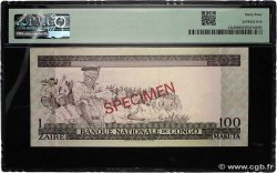 1 Zaïre - 100 Makuta Spécimen RÉPUBLIQUE DÉMOCRATIQUE DU CONGO  1968 P.012s pr.NEUF