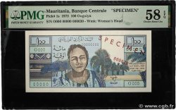 100 Ouguiya Spécimen MAURITANIE  1973 P.01s