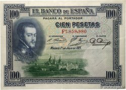 100 Pesetas SPAIN  1925 P.069c