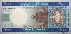 2000 Ouguiya MAURITANIA  2011 P.20