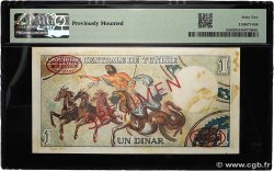 1 Dinar Spécimen TUNESIEN  1965 P.63as fST+