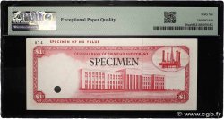 1 Dollar Spécimen TRINIDAD et TOBAGO  1977 P.30as NEUF