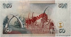 50 Shillings Spécimen KENYA  2008 P.47cs AU+