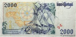 2000 Escudos PORTUGAL  1996 P.189b S