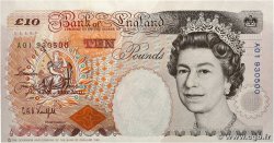 10 Pounds Petit numéro ENGLAND  1992 P.383a