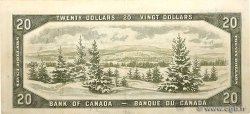 20 Dollars Remplacement CANADA  1954 P.080b TTB+