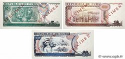 5, 10, 20 Pesos Spécimen CUBA  1991 P.108s au P.110s  UNC-