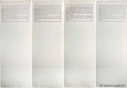 Chèque (sans valeur) Francs Lot ALGERIEN  1956 DOC.Chèque VZ+