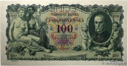 100 Korun Spécimen TCHÉCOSLOVAQUIE  1931 P.023s NEUF