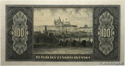 100 Korun Spécimen TCHÉCOSLOVAQUIE  1945 P.063s NEUF