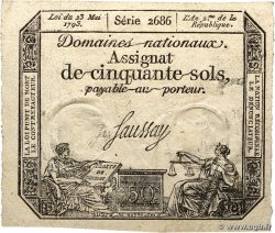 50 Sols FRANCE  1793 Ass.42c