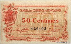 50 Centimes FRANCE Regionalismus und verschiedenen Montauban 1914 JP.083.01 VZ