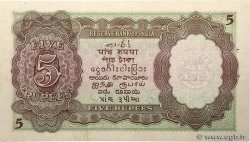 5 Rupees INDE  1937 P.018a SUP+