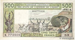 500 Francs ÉTATS DE L