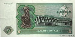 5 Zaïres ZAIRE  1976 P.21a XF