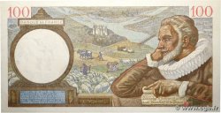 100 Francs SULLY FRANCE  1942 F.26.70 AU-