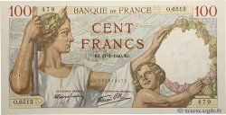 100 Francs SULLY FRANKREICH  1940 F.26.20