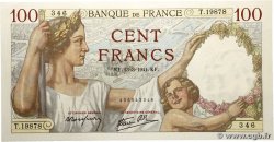 100 Francs SULLY FRANCE  1941 F.26.48
