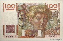 100 Francs JEUNE PAYSAN FRANCE  1952 F.28.33