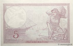 5 Francs FEMME CASQUÉE modifié FRANCE  1939 F.04.08 UNC
