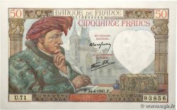50 Francs JACQUES CŒUR FRANCE  1941 F.19.09