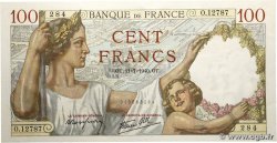 100 Francs SULLY FRANCE  1940 F.26.33