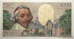 1000 Francs RICHELIEU FRANCE  1956 F.42.22 AU